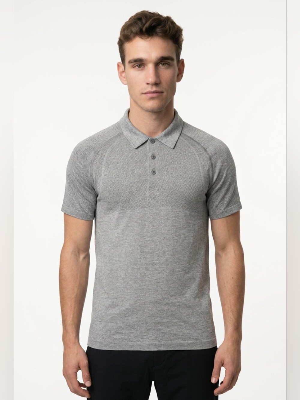 Lululemon Metal Vent Tech Polo 2.0Slate / White (First Release)